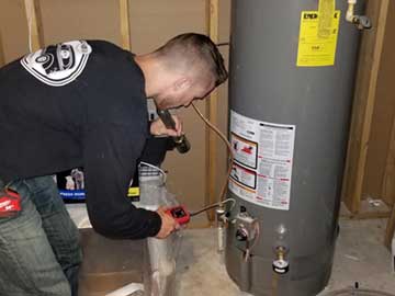 Water heater repair, replacement, and installation services.